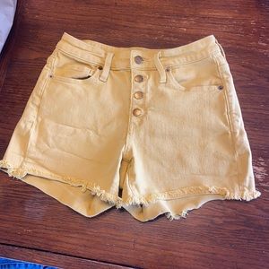 Universal thread yellow shorts